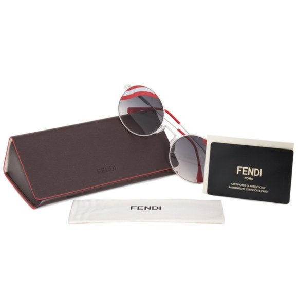 Fendi Waves Round Sunglasses - Picture 5 of 5